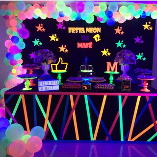 Bexiga Neon Nº5 - 30 Unidades