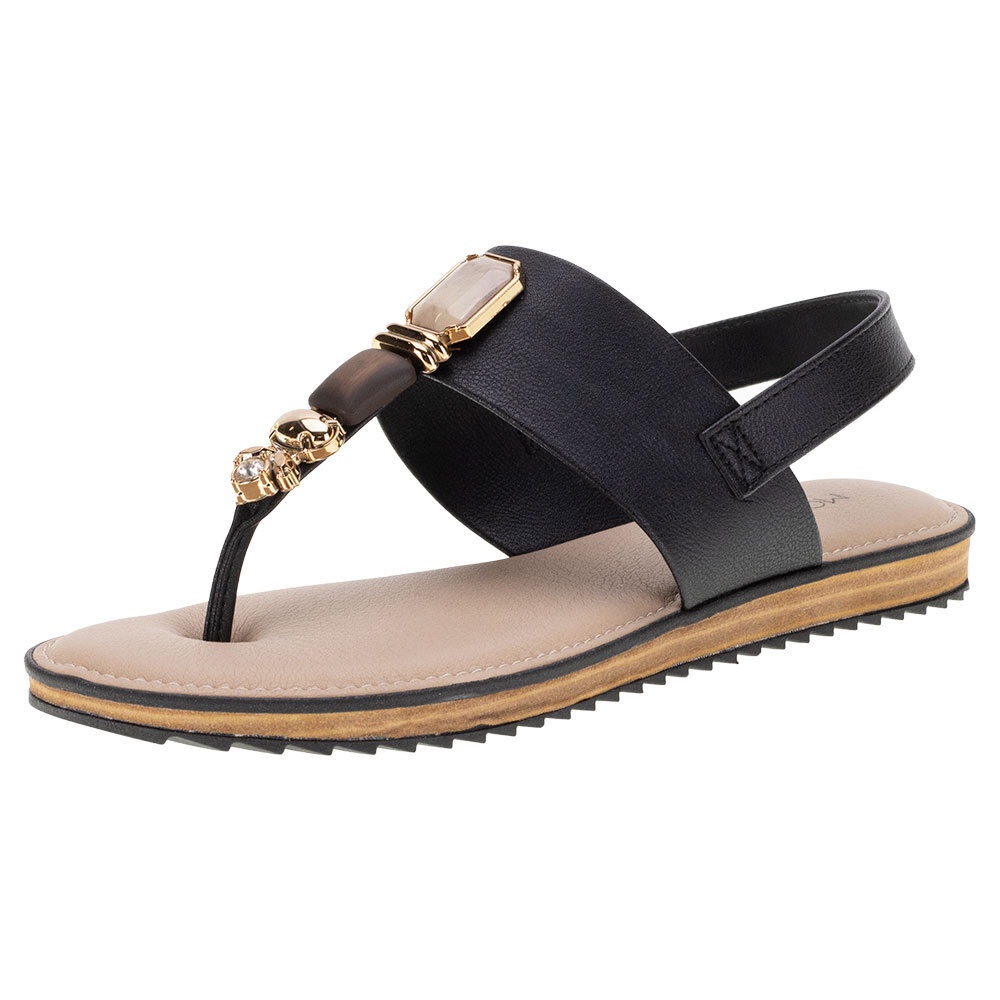 Sandália Feminina Flat Modare - 7141120 em Oferta na Shopee