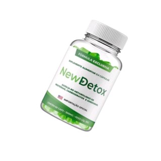 NEW DETOX 60 CAPS. NATURAL