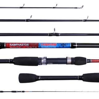 Vara para Molinete Ramphastos 1,70mts 7-17lbs 2 Partes - Lamazon em Oferta na Shopee