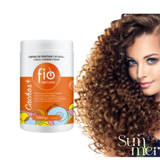 Creme de Pentear Cachos+ Óleo de Coco Fio Restore 1kg em Oferta na Shopee