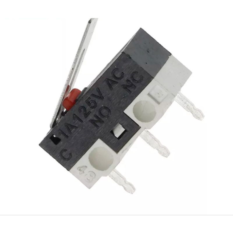 Micro switch 1A 125V 3 Pinos -  10 unidades - Endstop end stop fim de curso - impressora 3d impressão 3d