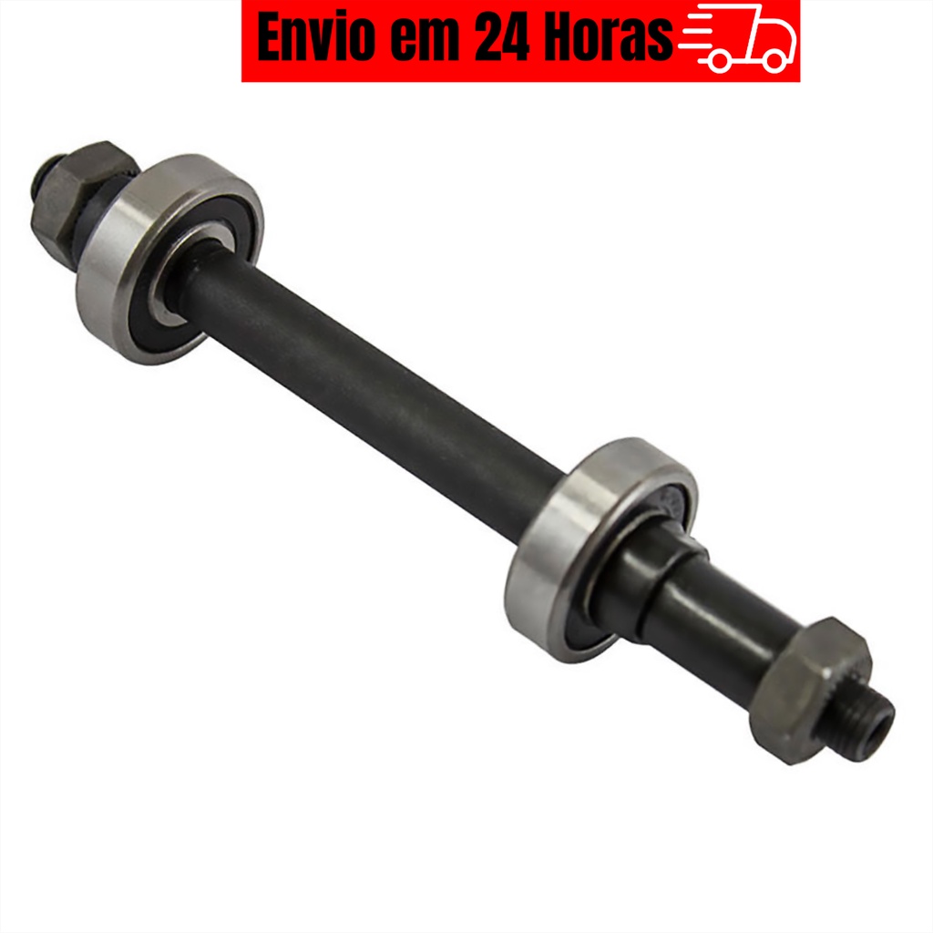 Eixo Traseiro Furado Com Rolamento 3/8x145mm Aro 29/26/24 Bicicleta ...