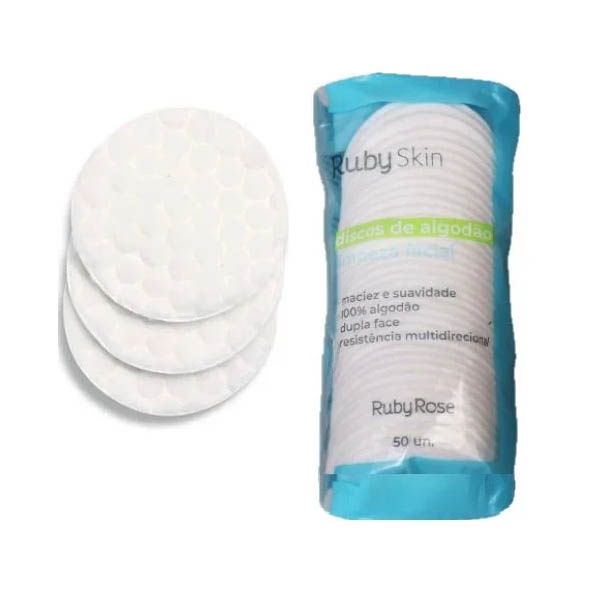 Disco de Algodão Ruby Rose Basics Hb332 em Oferta na Shopee