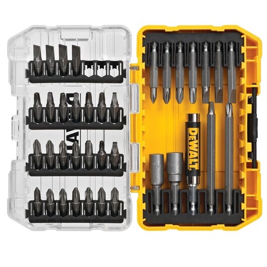 Detalhes do Conjunto para Parafusar 37 Peças - Dewalt
