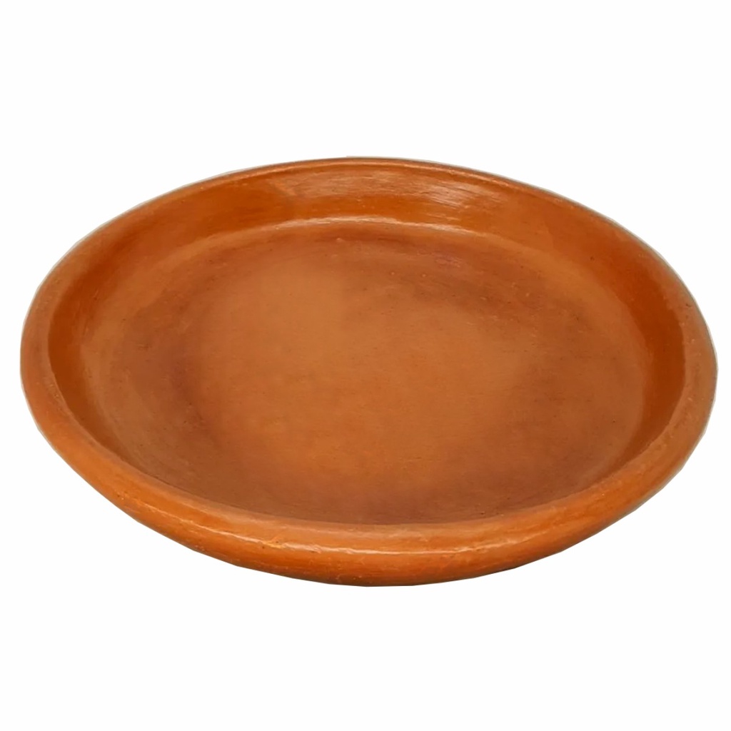 Pratinho De Vaso Suporte De Barro Rústico Para Plantas 1 Uni