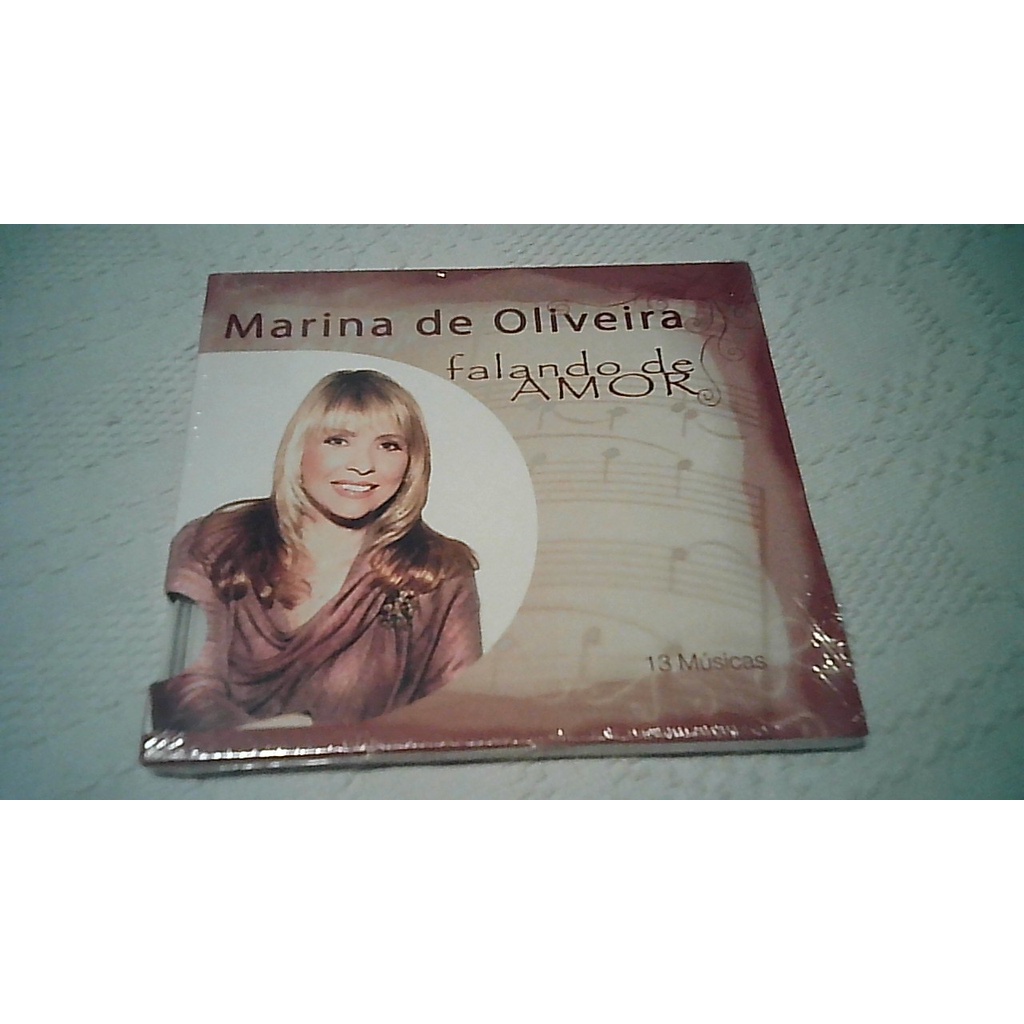 Cd Marina de oliveira- falando de amor.