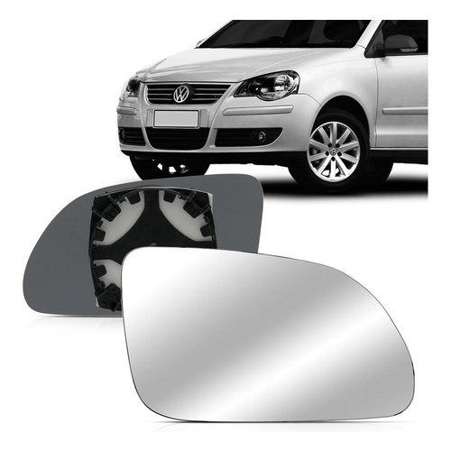 Lente Espelho Retrovisor Polo 2007 2008 2009 2010 2011