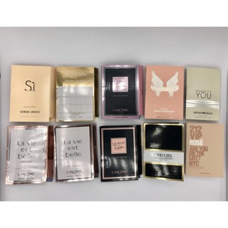 Mini Perfumes importados originais 05 unidades á escolha 1ML á 1,5ML