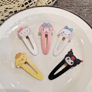 Sanrio Cartoon Cute Hairpin Sweet Girly Heart Bangs Clip Headgear