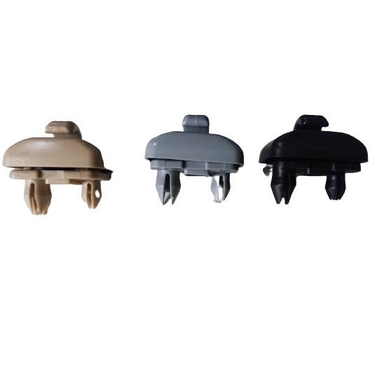 Suporte Trava Presilha Quebra Sol Audi A1 A3 A4 A5 Q3 Q5 Tt - Cinza, Bege ou Preto