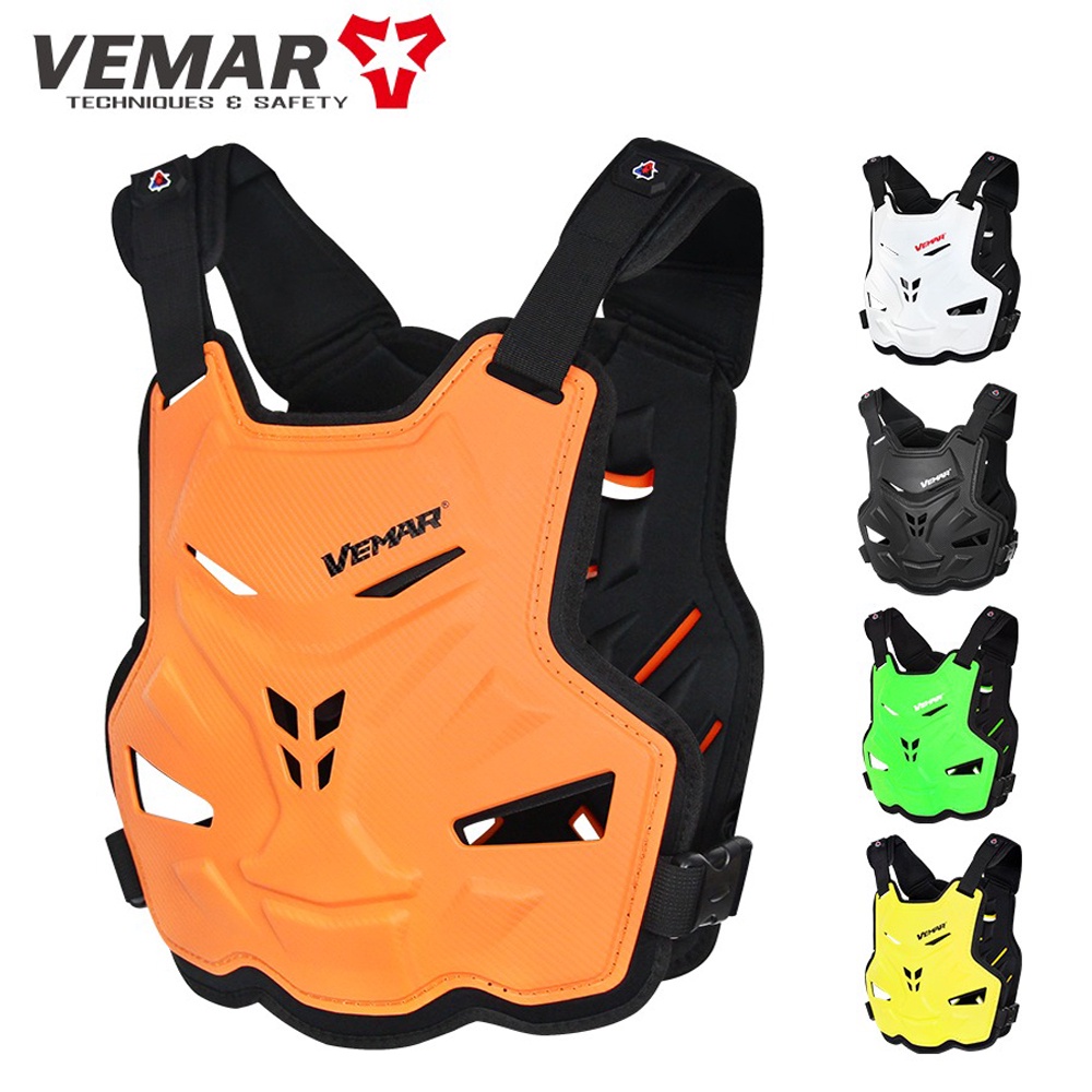 Vemart Motocicleta Corpo Armadura Jaqueta De Motocross Moto Colete Volta Protetor Peito Fora De Estrada MTB Bicicleta Eq