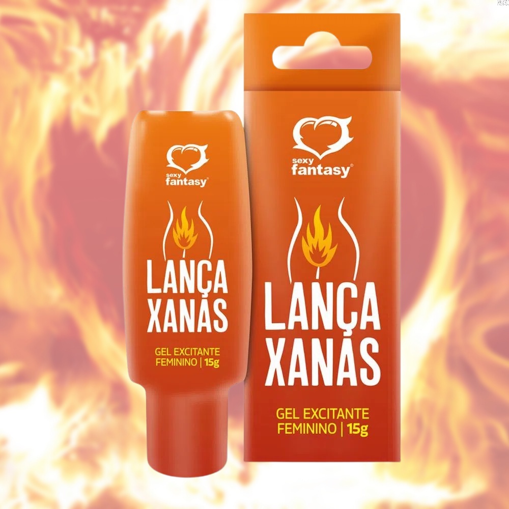 Detalhes do LANÇA XANAS Excitante Feminino Esquenta e vibra Gel 15g - SEXY FANTASY