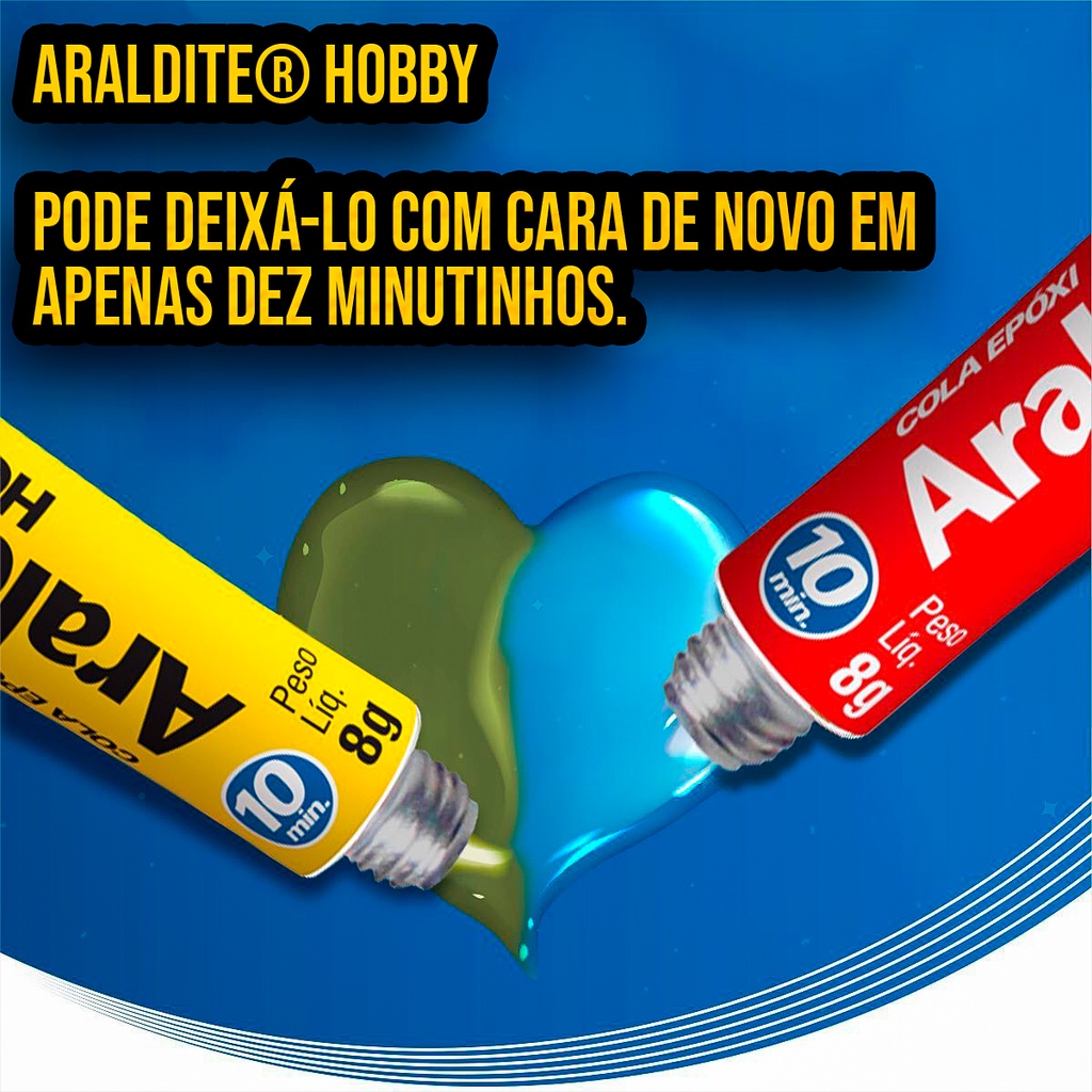 Cola Epóxi Araldite Hobby 16g 10 Min Tekbond Multi Uso · foto 2