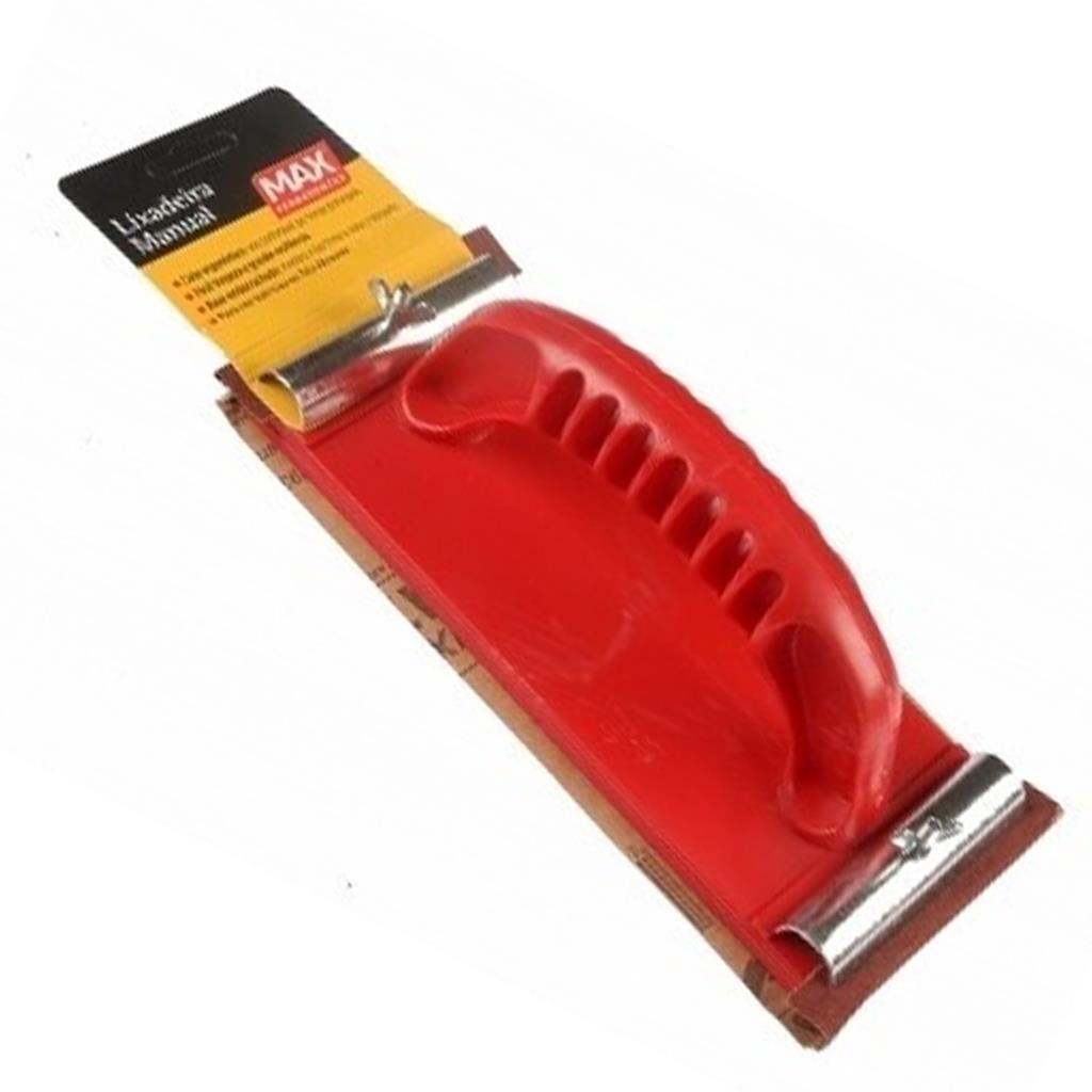 Lixadeira Manual De Pvc Com Lixa 8x22cm Max