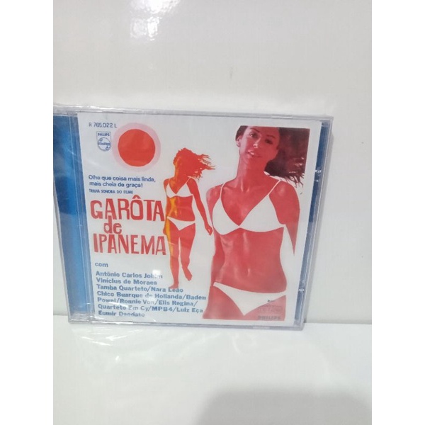 cd Vinícius De Moraes Garota de Ipanema trilha sonora lacrado de fabrica