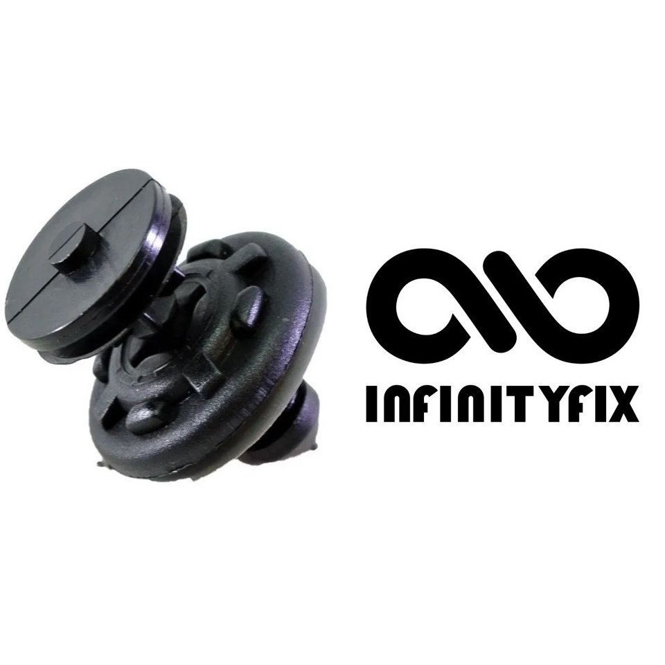 10 Presilha Grampo do Forro da Porta - VW Volkswagen Golf - Jetta - Passat - Passat CC - Polo - Tiguan