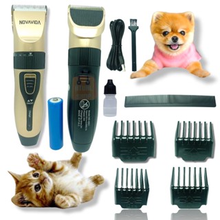Máquina De Tosa Para Pets Corta Pelo Sem Fio Cachorro Gato Coelho