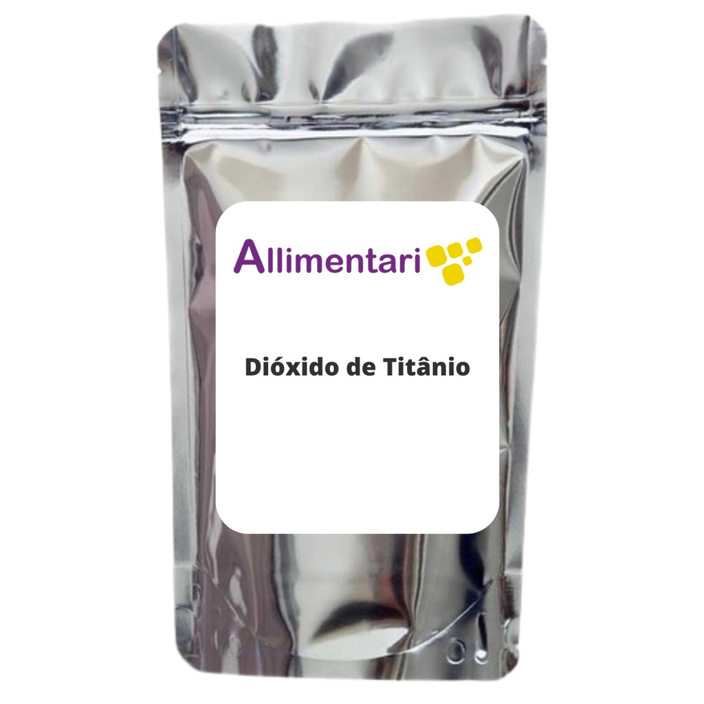 Dióxido De Titânio Alimentício 500 G Shopee Brasil