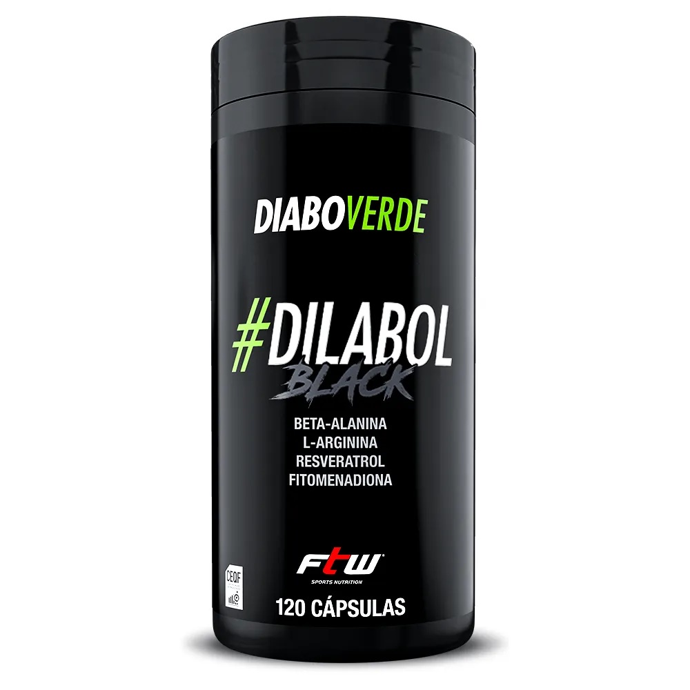 Dilabol Diabo Verde 120 Cápsulas - FTW