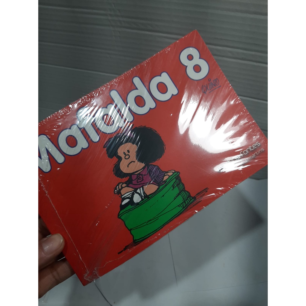 LIVRO Mafalda Volume Quino Editora Martins Fontes Shopee Brasil