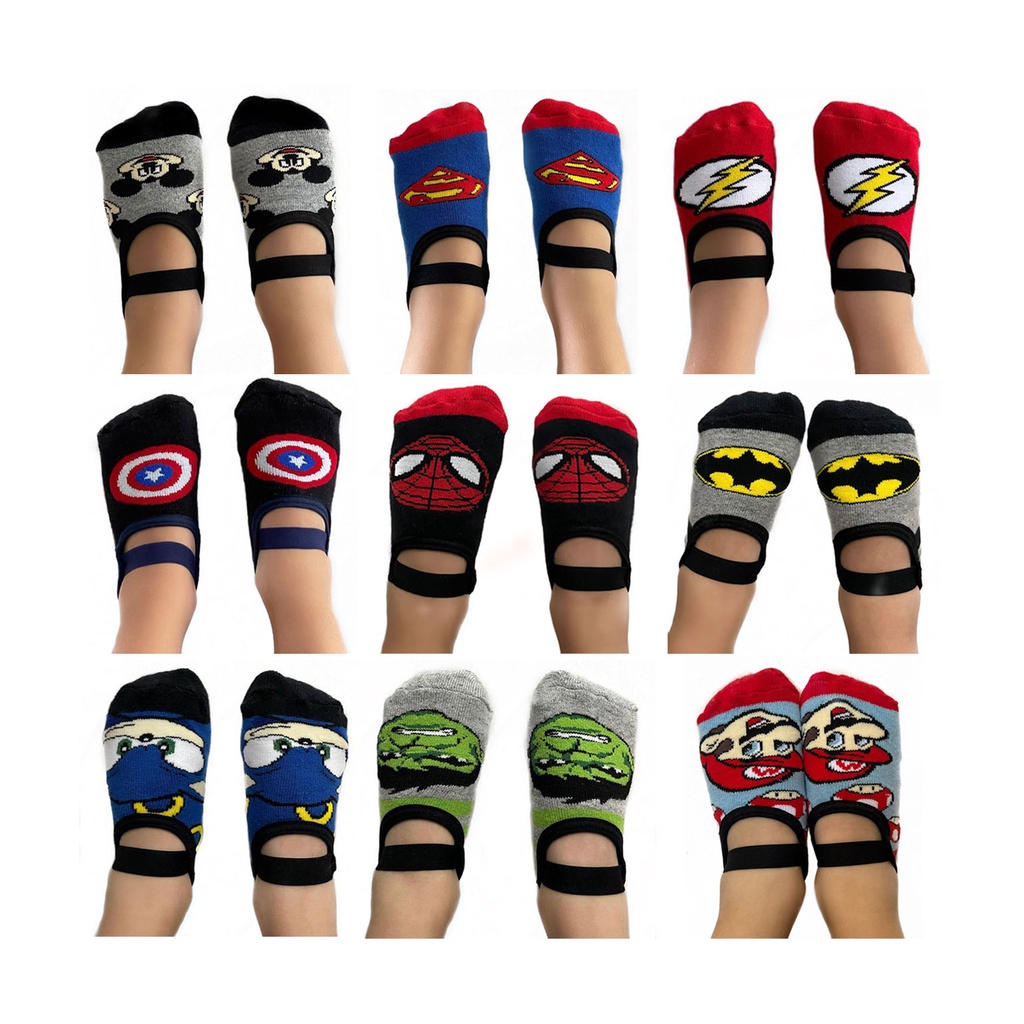 Meia Sapatilha Infantil Masculina Antiderrapante em Oferta na Shopee