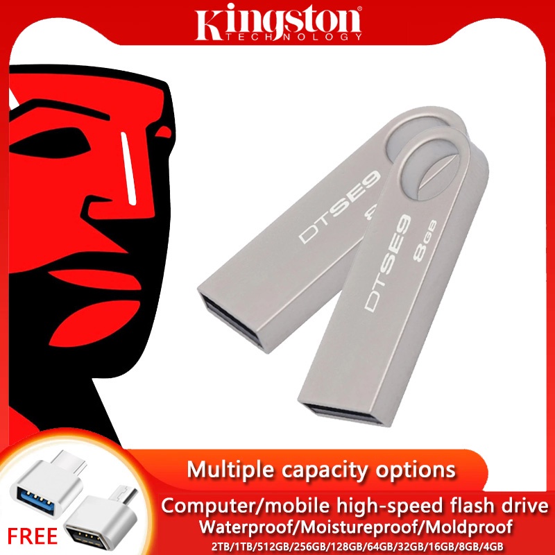 Kingston Drive Flash 4 Gb/8/16/32/64/128/256/512/1 Tb/2u Disco