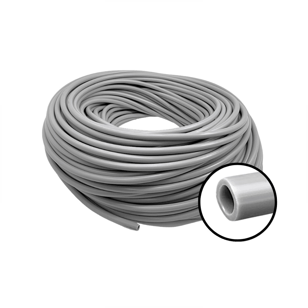 MANGUEIRA CINZA 6,0 X 1,5 MM GNATUS / SAEVO / DABI / D700 - 25 MTS