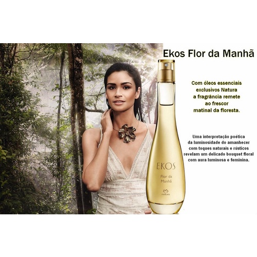 Perfume FLOR DA MANHÃ 100ml Natura Novo/Lacrado Validade 10/2023 | Shopee  Brasil