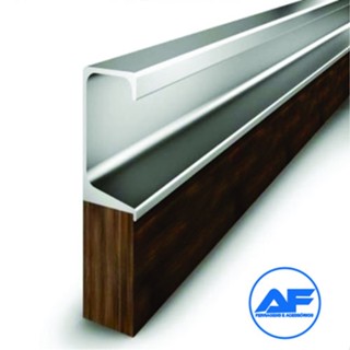 Puxador Alumínio Para Móveis de 18mm (Armário, Gaveta, Gabinete Banheiro) de 30 até 90 Cm