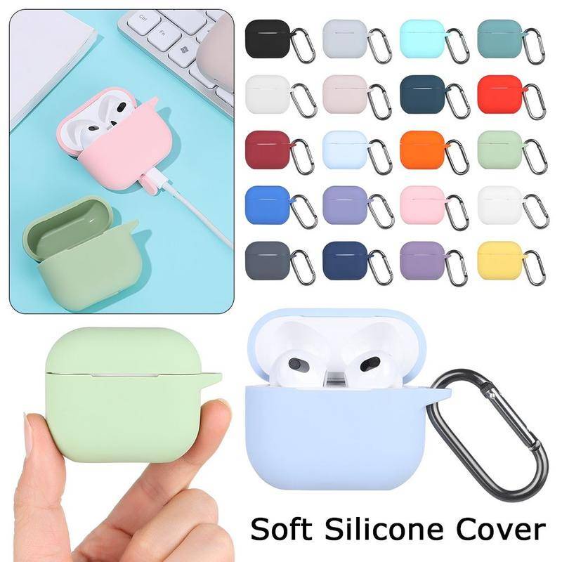 Capa Case capinha de Silicone Protetora para apple AirPods 3 geração NÃO INCLUI FONE