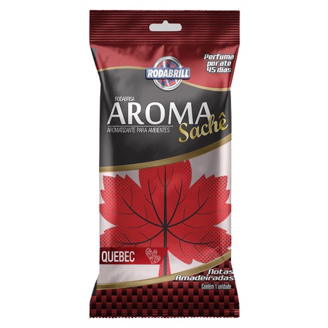 Sachet Folha Aroma "Quebec" Rodabrill em Oferta na Shopee