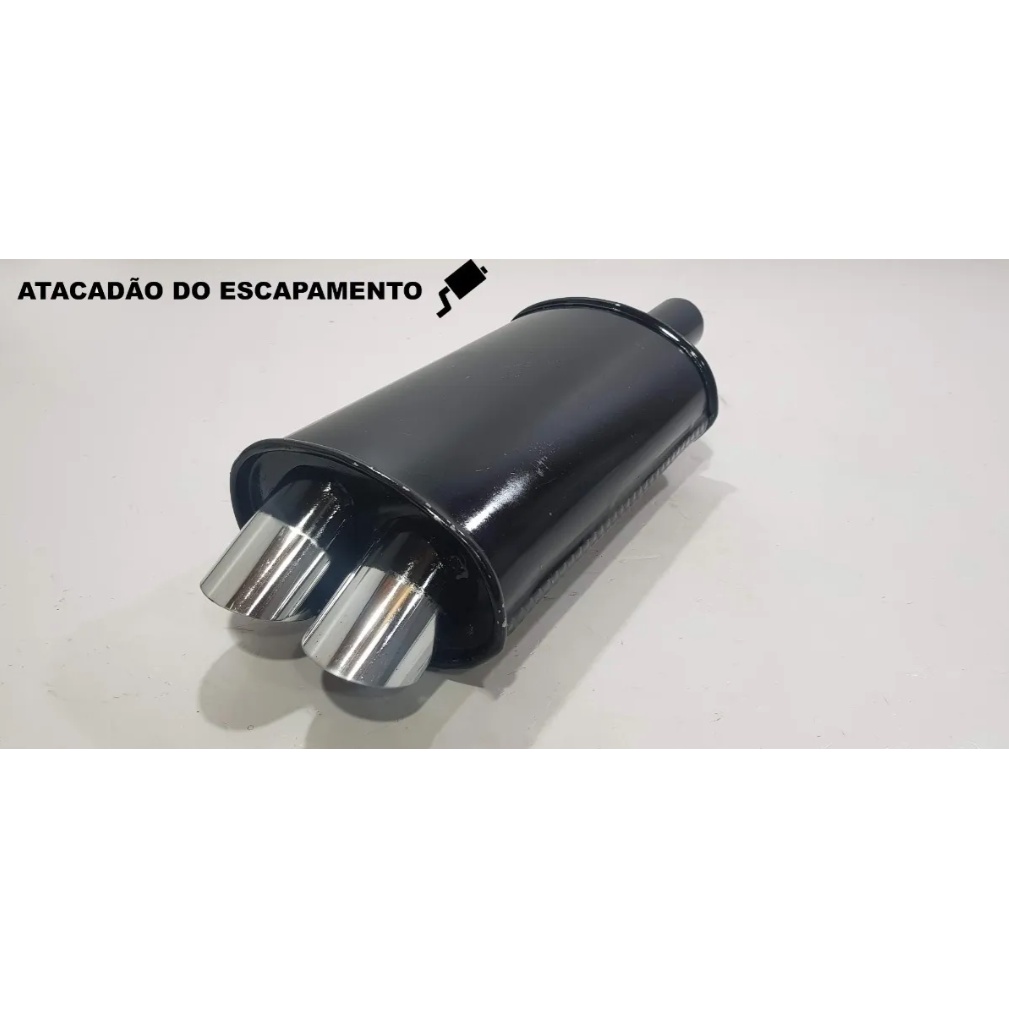 Abafador Mercedes 2x1 Turbo Esport (pequeno) Chevette Opala