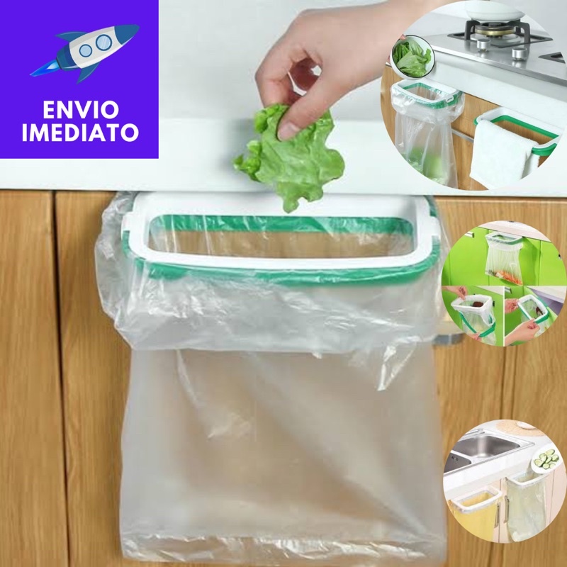 Lixeira Porta saco de lixo para cozinha para sacos de 5 litros | Shopee ...