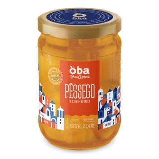 Pessego Grego Em Calda Oba Bem Querer 680 G