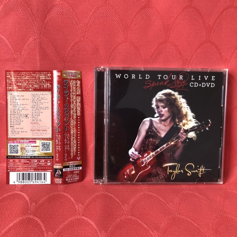Cd/Dvd Taylor Swift - Speak Now World Tour Live - Japão