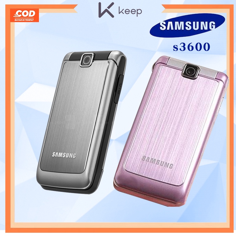 Mantenha Samsung Flip S3600 GSM Telefone Com Botão Grande