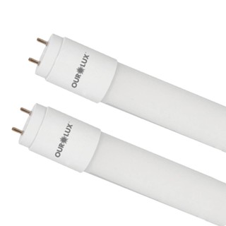 Kit 2 Lampadas Led Tubular T8 9W Bivolt G13 6500K 60cm