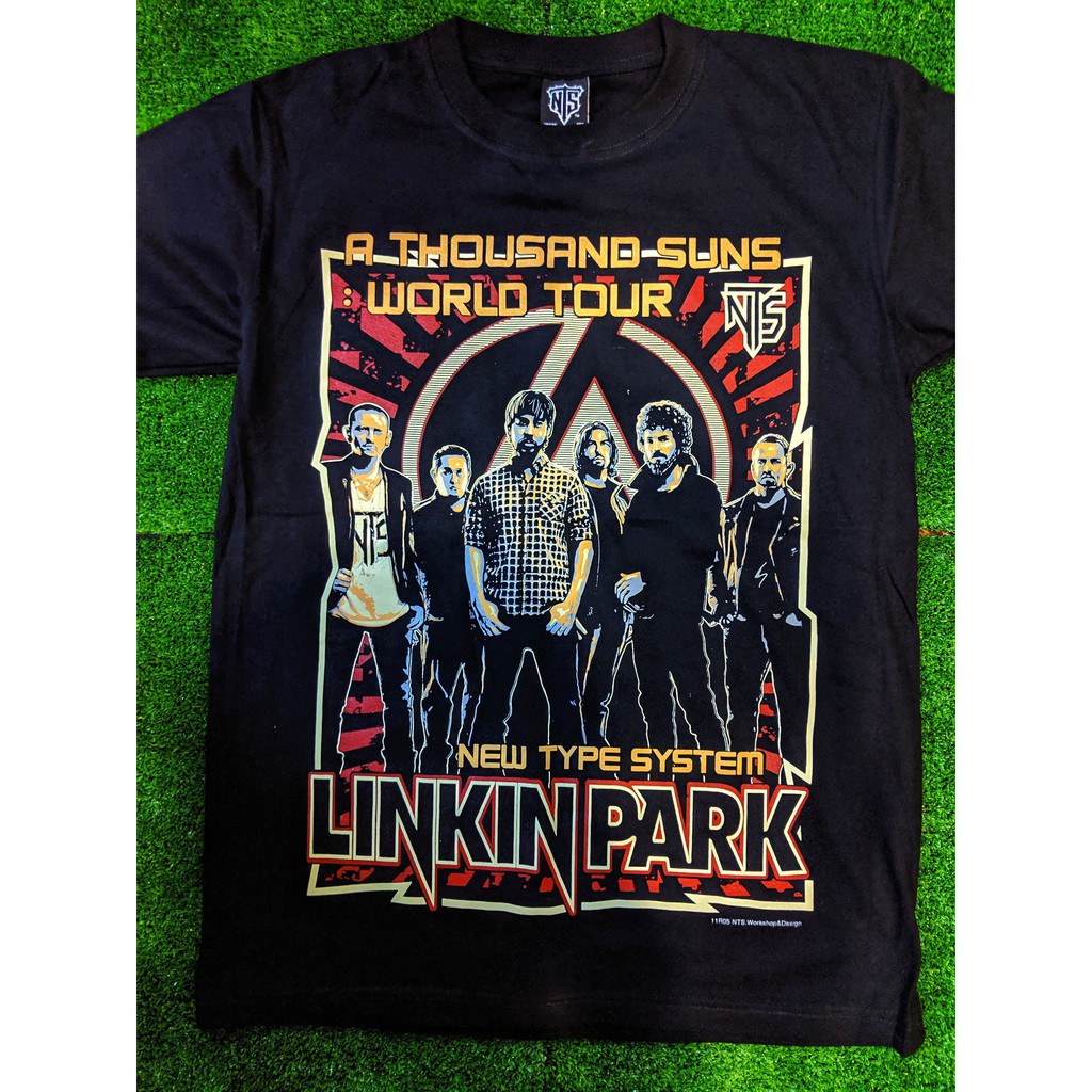 linkin park a thousand suns world tour t shirt