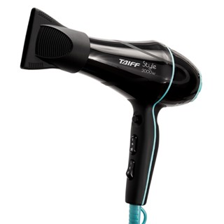 Secador de Cabelos Taiff Style 2000W Profissional Preto 110v