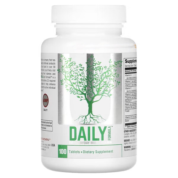 Daily Formula Multivitamínico Diário 100 Comprimidos - Universal Nutrition