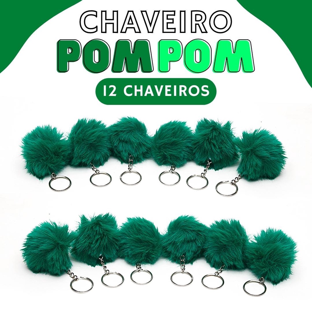 Pompom Pelúcia 70 Mm 30 Unidades Sortido Nybc Escorrega O Preço