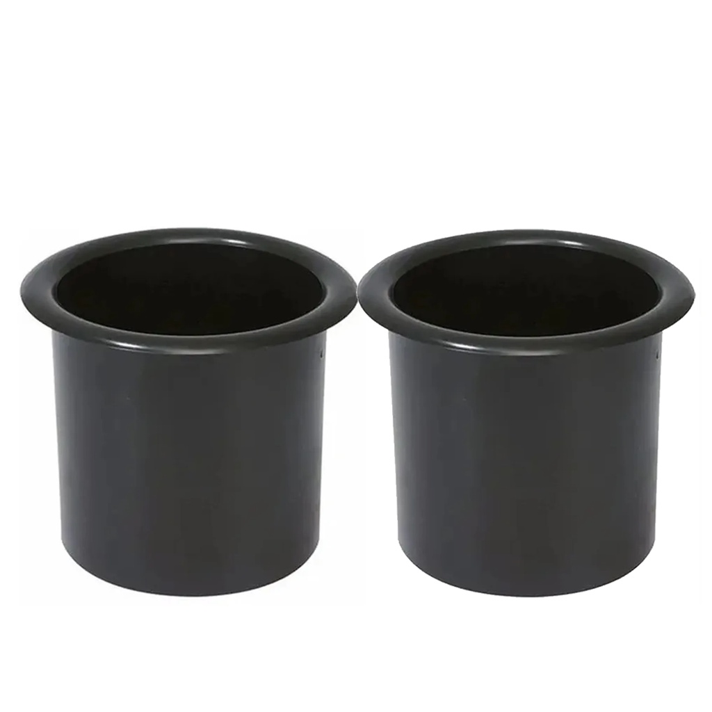 Kit 2 Aerodutos para Caixa de Som Selada 4 Polegadas Trio Automotivo Plástico ABS