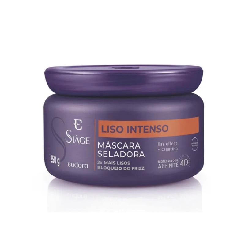 Máscara Capilar Eudora Siàge Liso Intenso 250g