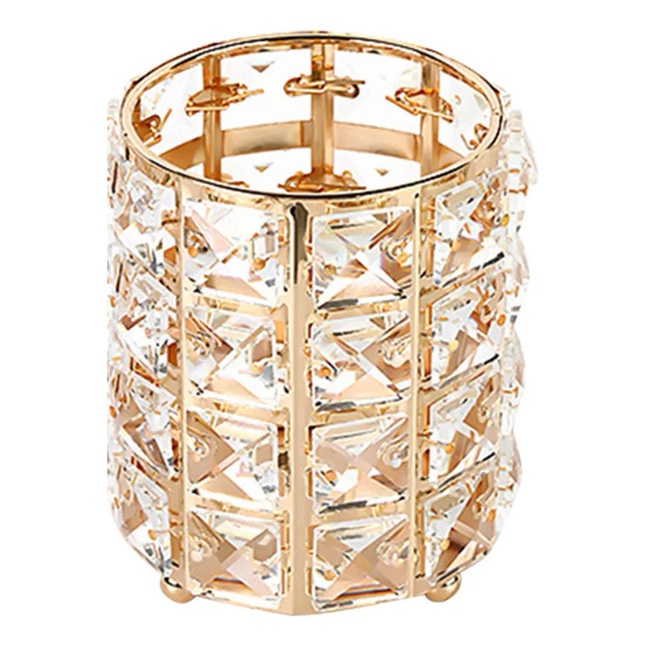 Manicure Escova De Armazenamento Pote De Cristal Nórdico em Oferta na Shopee