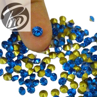Strass Para Colagem / Ponto de Luz 5/6mm -Pacote c/ 100 und. em Oferta na Shopee