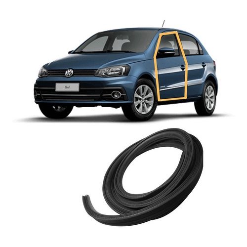 Borracha Vedação Porta Gol G7 2017 2018 2019 2020 em Oferta na Shopee