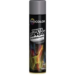 Tinta Spray - Alumínio Roda - Aluminizadas (400 ml) Radnaq