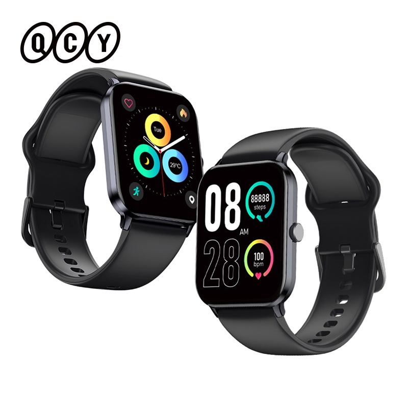 QCY Watch GTC Bluetooth Smartwatch , Saúde , Fitness E Sleep Tracker , 70 Modos Esportivos , Acelerômetro Giroscópio