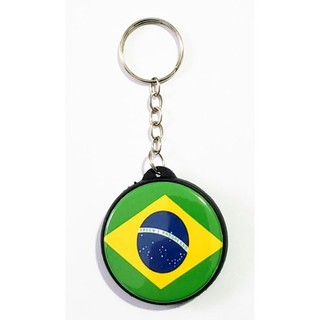 Chaveiro Com Desenho Bandeira Do Brasil Chaveiro Copa Do Mundo Lembrancinhas